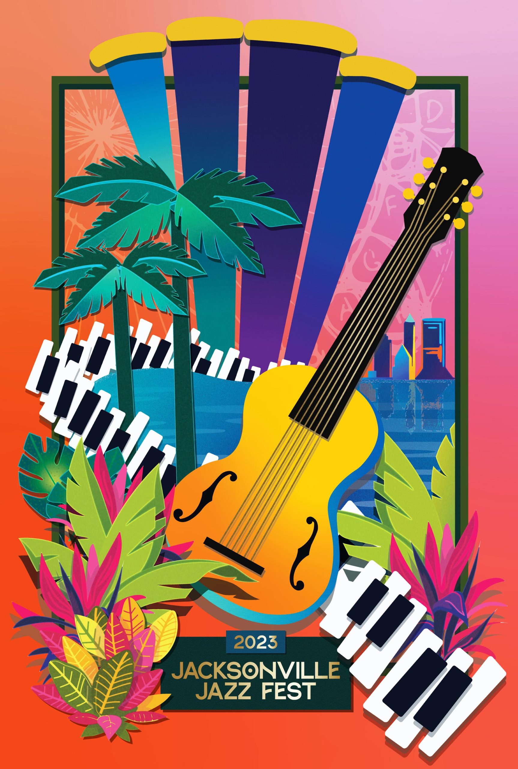 Commemorative Poster • Jacksonville Jazz Festival