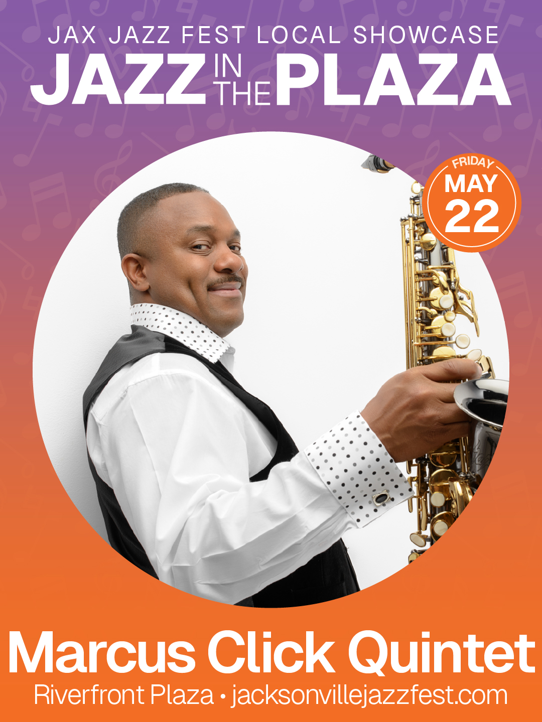 Jacksonville Jazz Fest - Jazz In The Plaza - Marcus Click Quintet