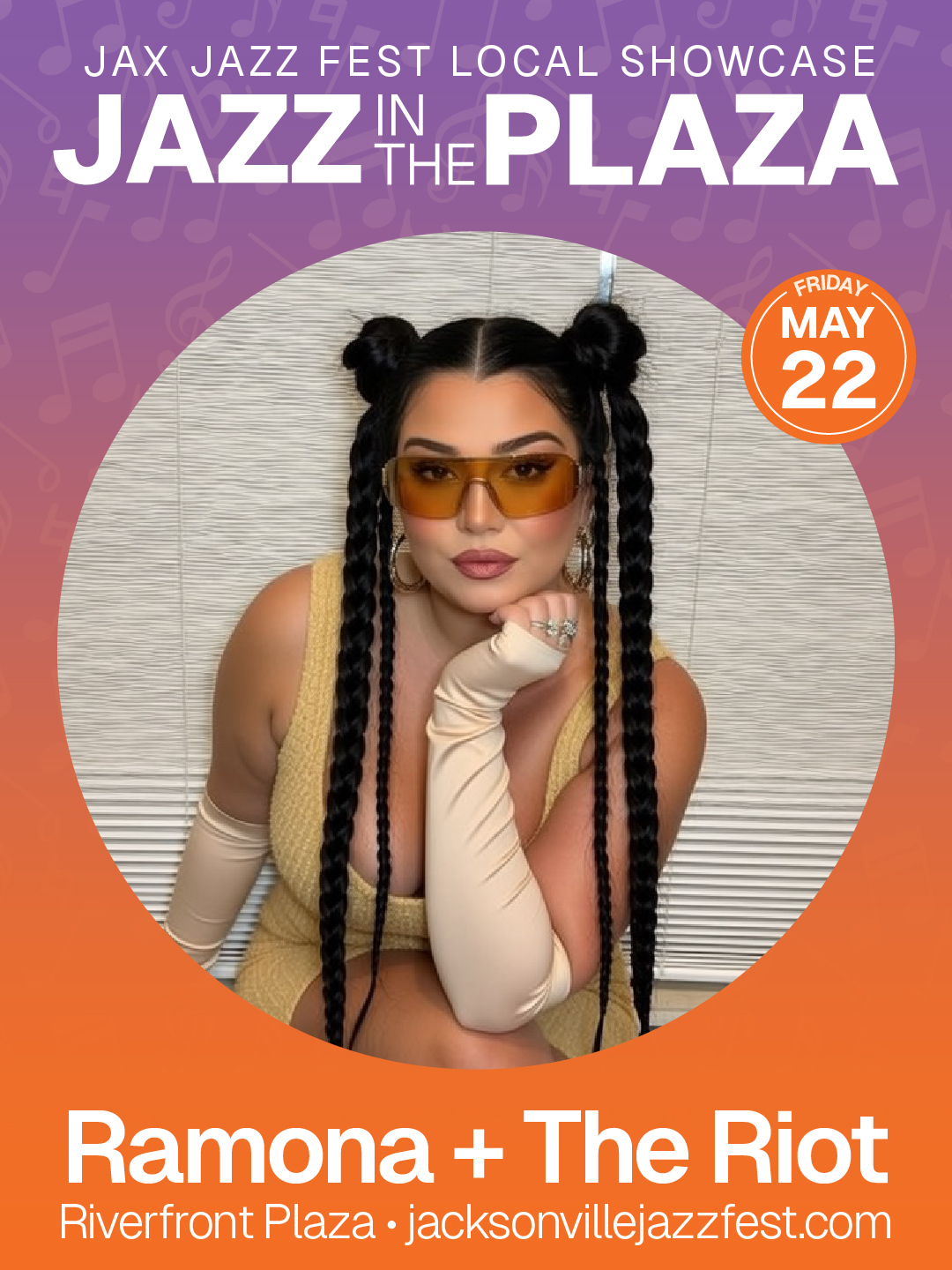 Jacksonville Jazz Fest - Jazz In The Plaza - Ramona + The Riot