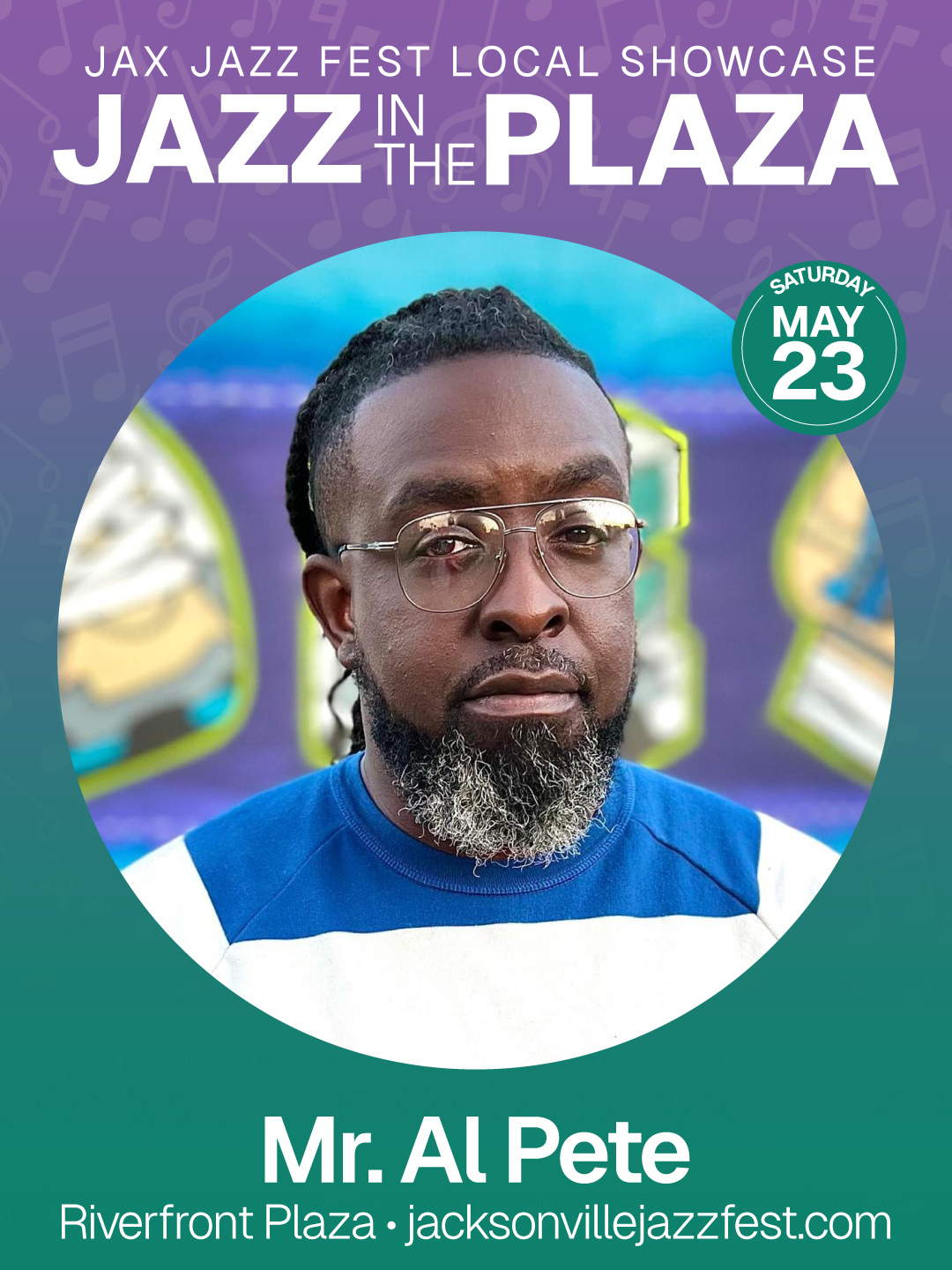Jacksonville Jazz Fest - Jazz In The Plaza - Mr. Al Pete