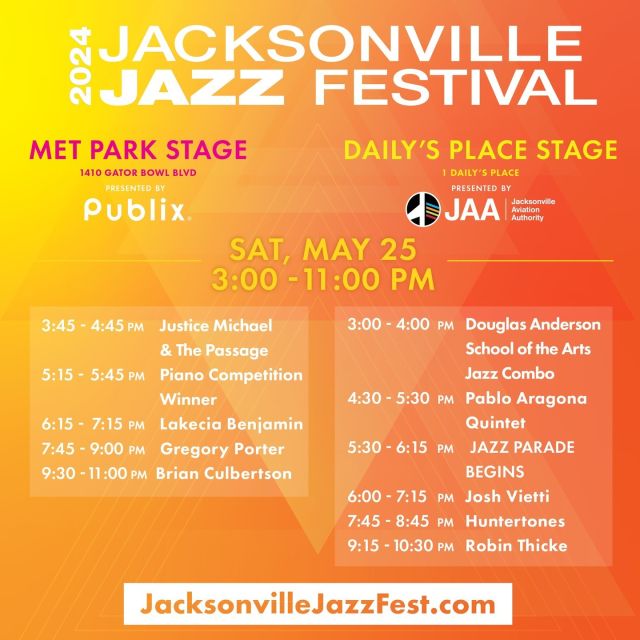 Jacksonville jazz festival 2025 venue